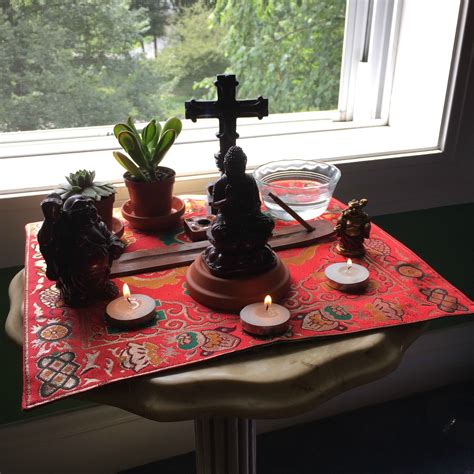Pafan altar setup